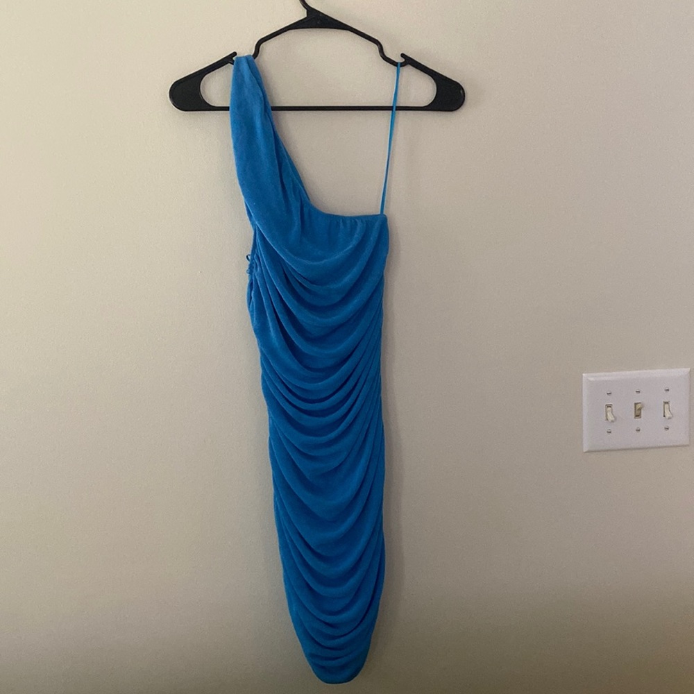 Blue tight princess Polly dress